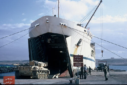 mv Sir Percy at Tobruk