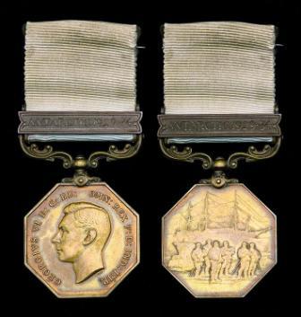 Arctic Medal in Bronze both sides Dix Noonan Webb