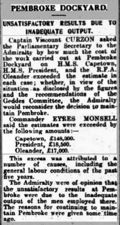 28 6 1922 Pall Mall Gazette Oleander