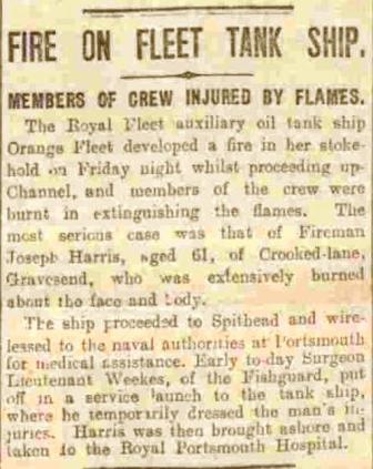 Fire on Orangeleaf 1