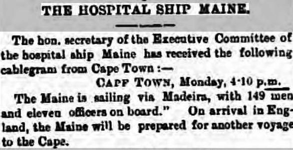Maine Shields Daily News 12 6 1900