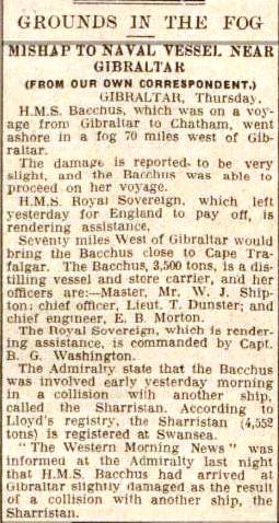 Press Cutting BAcchus 1
