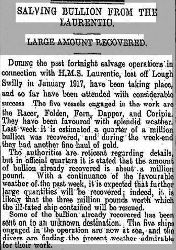 Press cutting The Scotsman 12 8 19