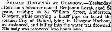 Press report 13 9 1890 City of Oxford