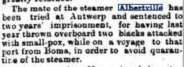 Shields Gazette 2 June 1900 Press report
