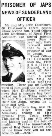 Sunderland Daily Echo 12 3 1943