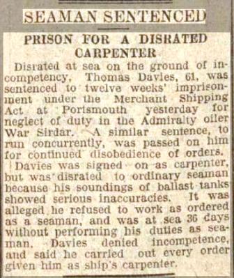 War Sirdar press 1930