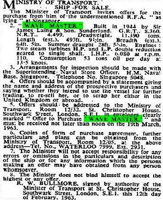 Wave Master for sale