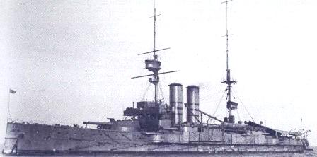 HMS Commonwealth 1903 in 1907 1908