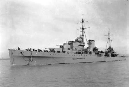 HMS ORION 1931