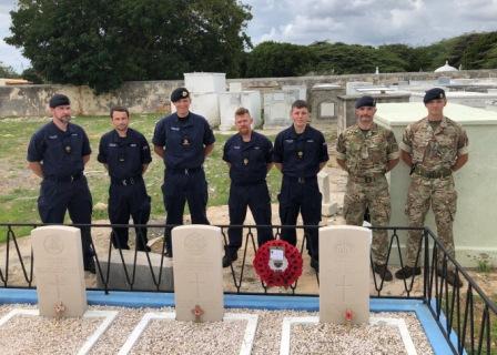 IMG 0508 RFA Mounts Bay Volunteers after the clean up of the site