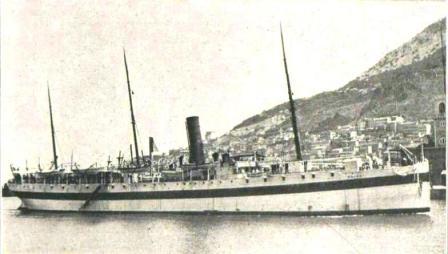RFA Maine 1 in 1907 at Gibraltar