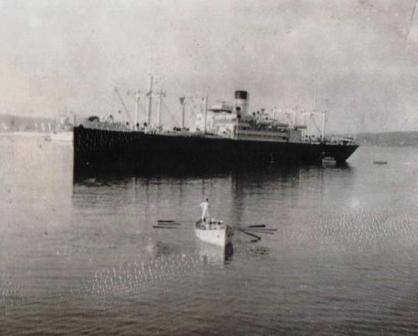 RFA Reliant at Navarino Greece 1938
