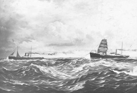 Talune towing Perthshire before RFA