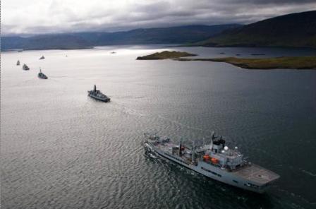 WRuler PQ17 Commoration off Iceland