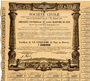 cie universelle du canal maritime de suez