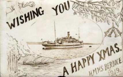 Berbice Xmas Card 1919