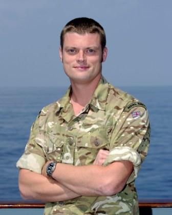 FortVic pilot Lt A J Thompson