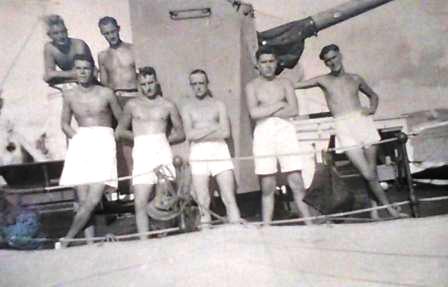 Gun Crew Brown Ranger 1945