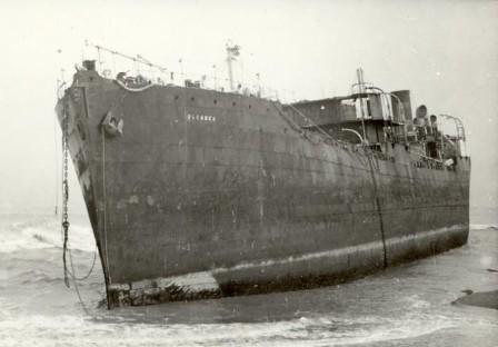 OLCADES aground