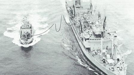 OLNA 3 HMS Guernsey RAS