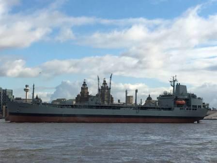 Oleaf to breakers via Mersey