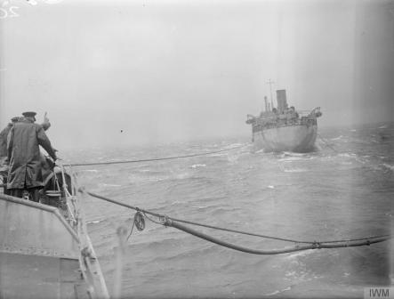 Stern RAS with Eaglesdale HMS Kepple 1942