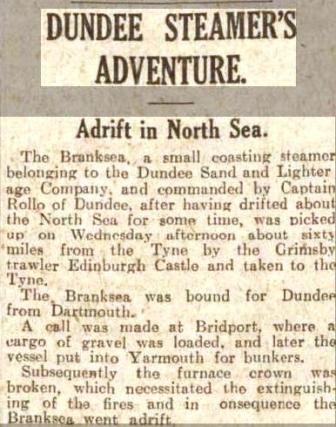 Branksea - Growler 1 - Press Cutting