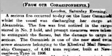 Press Cutting 23 April 1910 Yorkshire Post