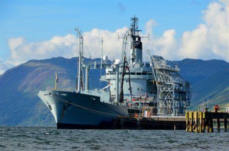 Gold Rov at Loch Striven